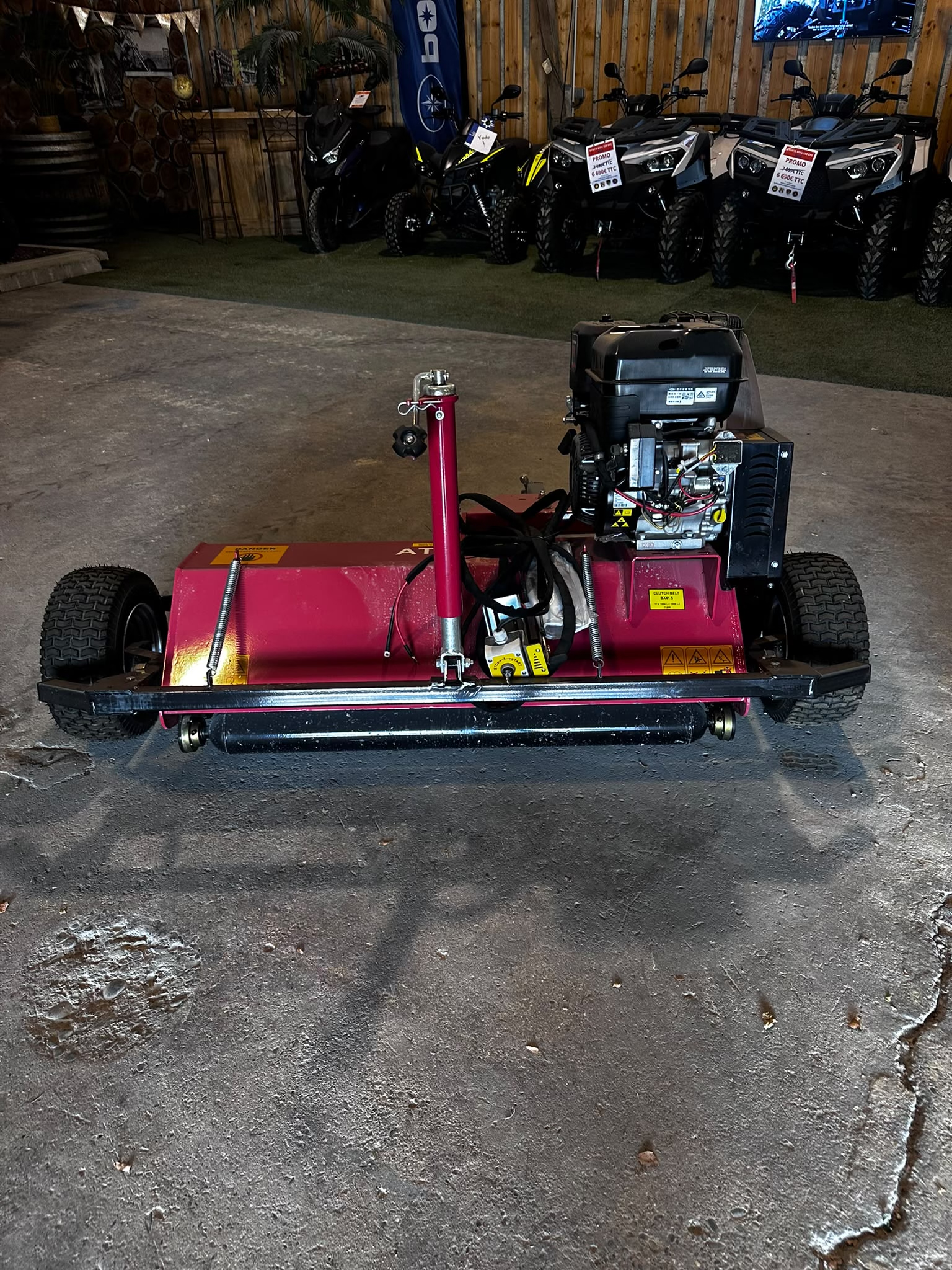 Iron Baltic ATV Flail Mower Broyeur