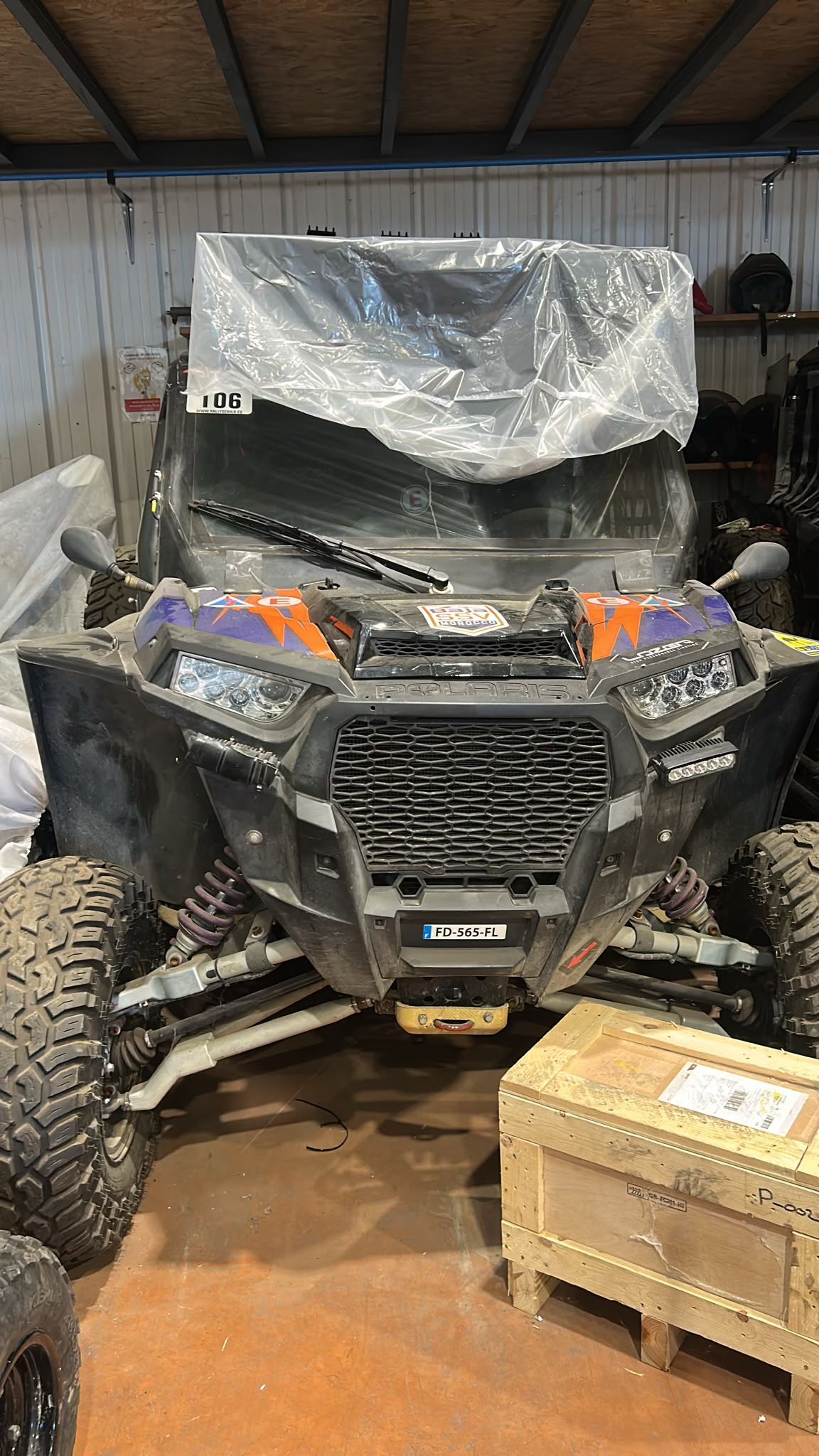 Polaris RZR XP 1000 Dakar Prep